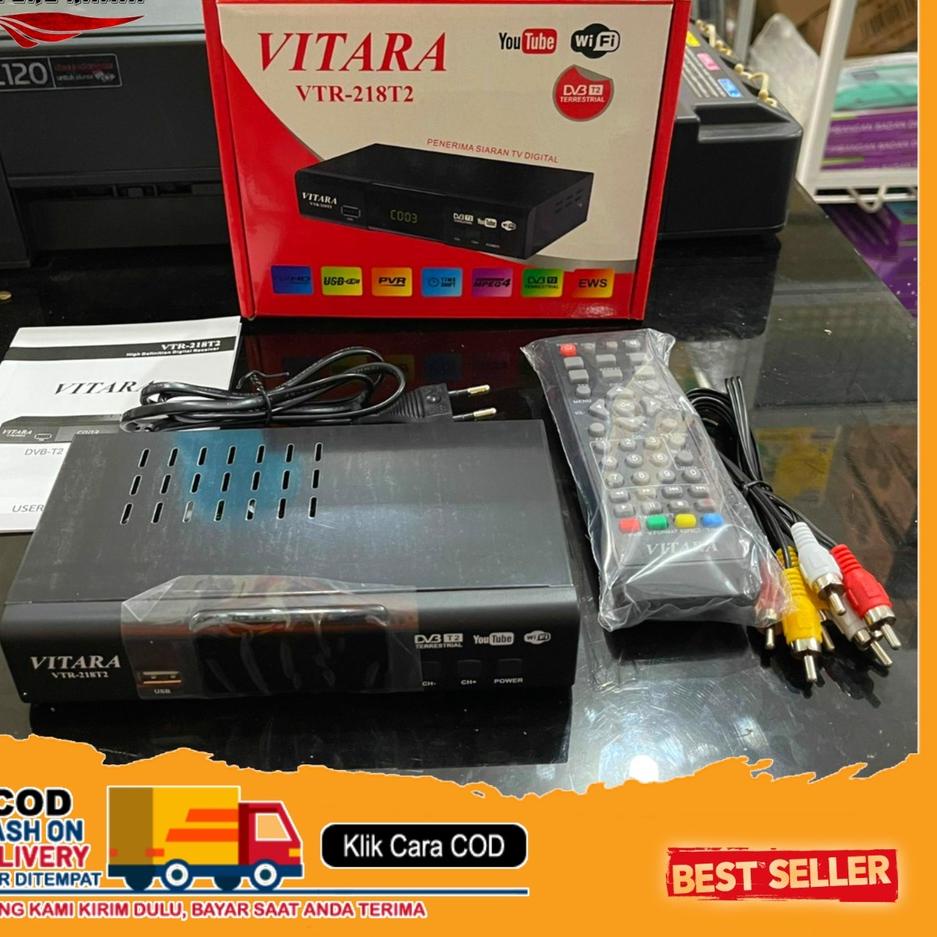 Paling Sesuai.. GROSIR Set Top Box Vitara tv digital / stb tv perubah siaran analog menjadi digital 