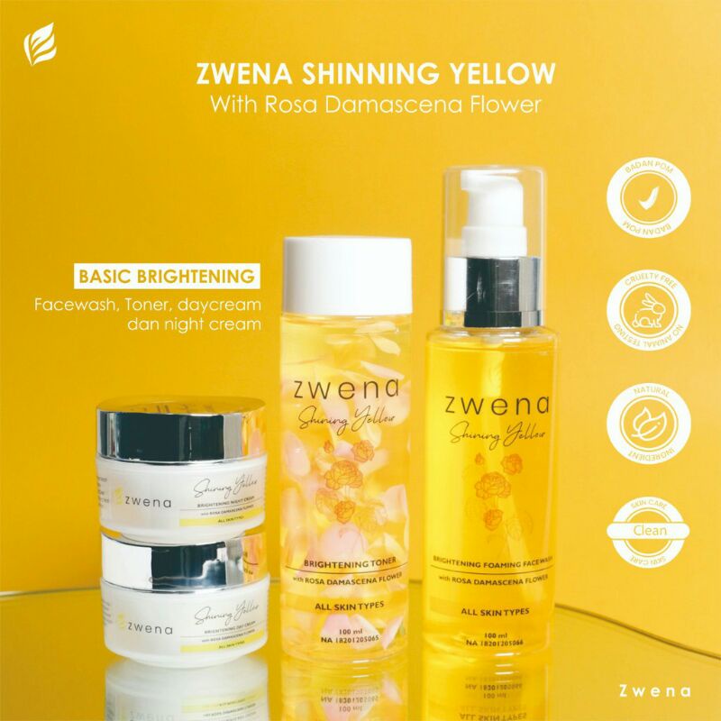 Zwena Paket Basic Skincare || Zwena Skincare || Skincare Zwena 100% Original