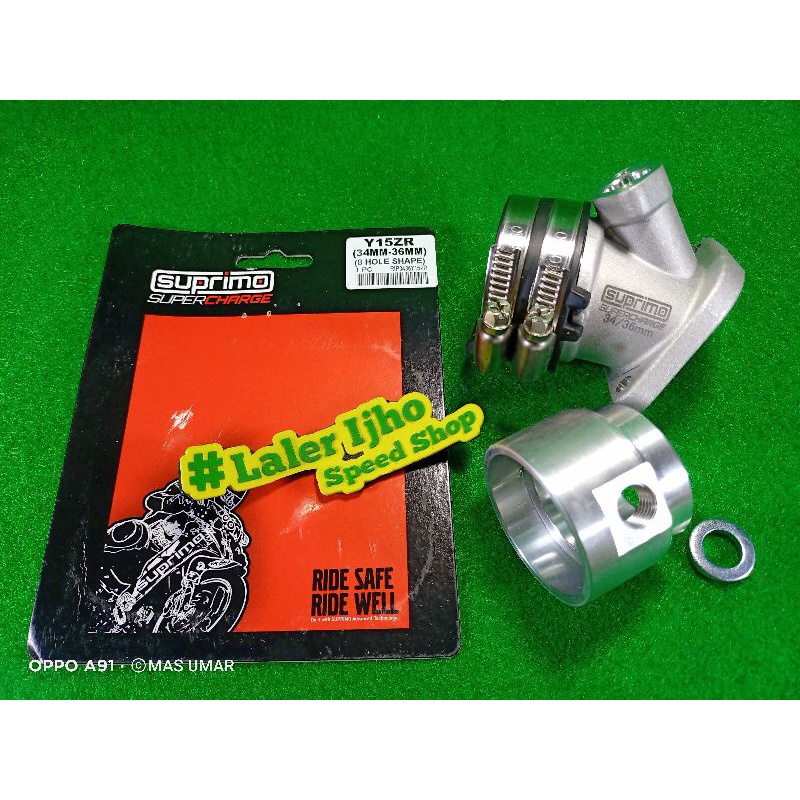 intake kupu kupu dan adaptor 02 MX king Suprimo