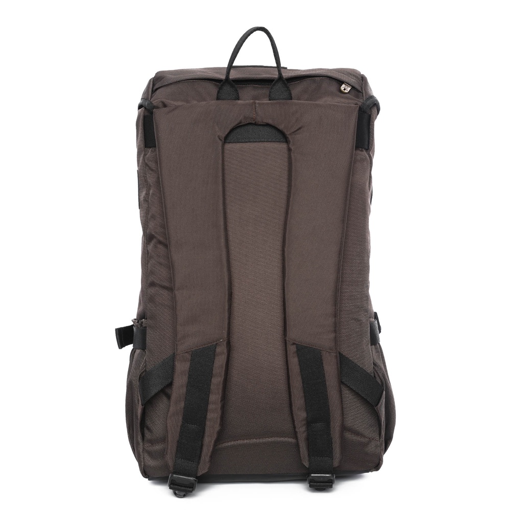 CITY HUSTLE BROWN |ManNeedMe x URBAN| Tas Ransel Punggung Pria Wanita Tas Backpack ORIGINAL