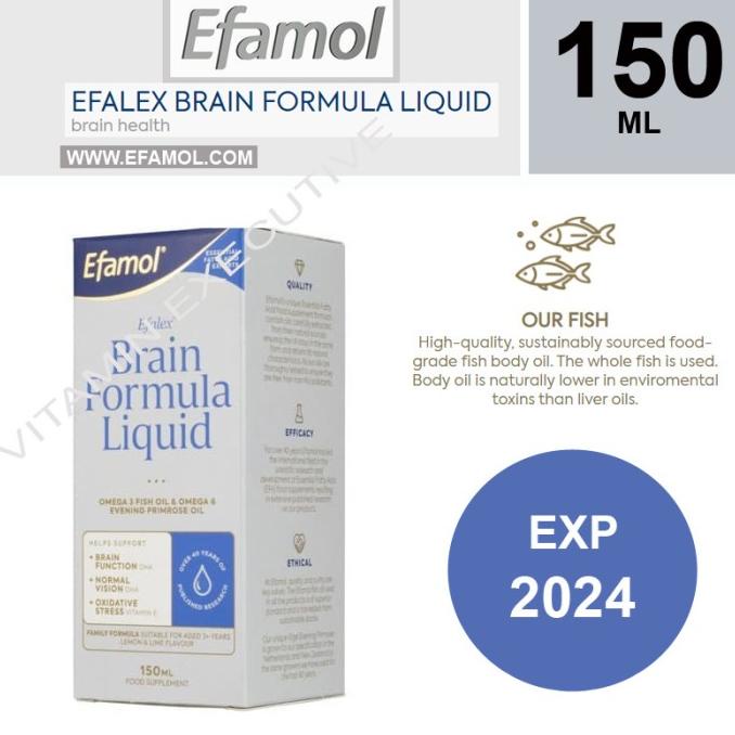 Efamol Efalex Brain Formula Liquid (150ml) Lc