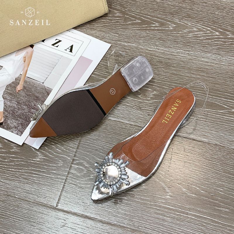 SANZEIL Crystal Flat Shoes 0004