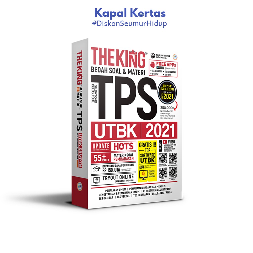 2021 TPS UTBK SBMPTN HOTS The King Bedah Soal dan Materi ...