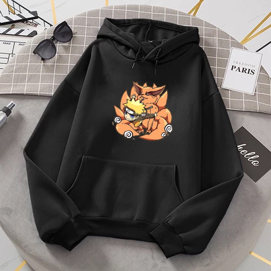 Jaket Hoodie Anak Naruto Hoodie Anak Cowok Anime Cosplay