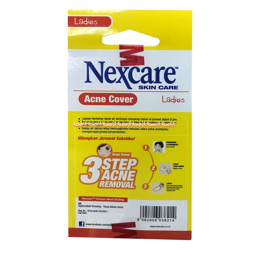 Nexcare Skin Care Acne Cover Fun Pack Pink Kuning Alat Menutup Jerawat Plester Nex Care Funpack 3M Nexcare