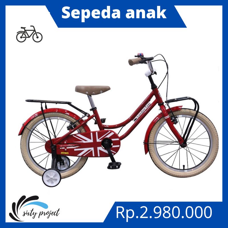 SEPEDA ANAK / SEPEDA ANAK LONDON TAXI 18S ORIGINAL