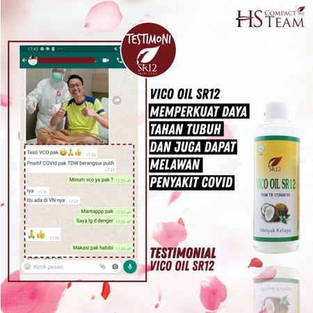 VCO VIRGIN COCONUT OIL | MINYAK KELAPA MURNI | VICO OIL SR12 | PENAMBAH IMUN TUBUH | SIAP NEW NORMAL