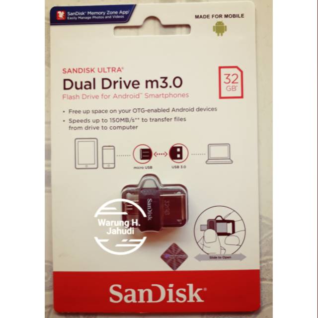 Sandisk OTG 32GB GARANSI RESMI SANDISK