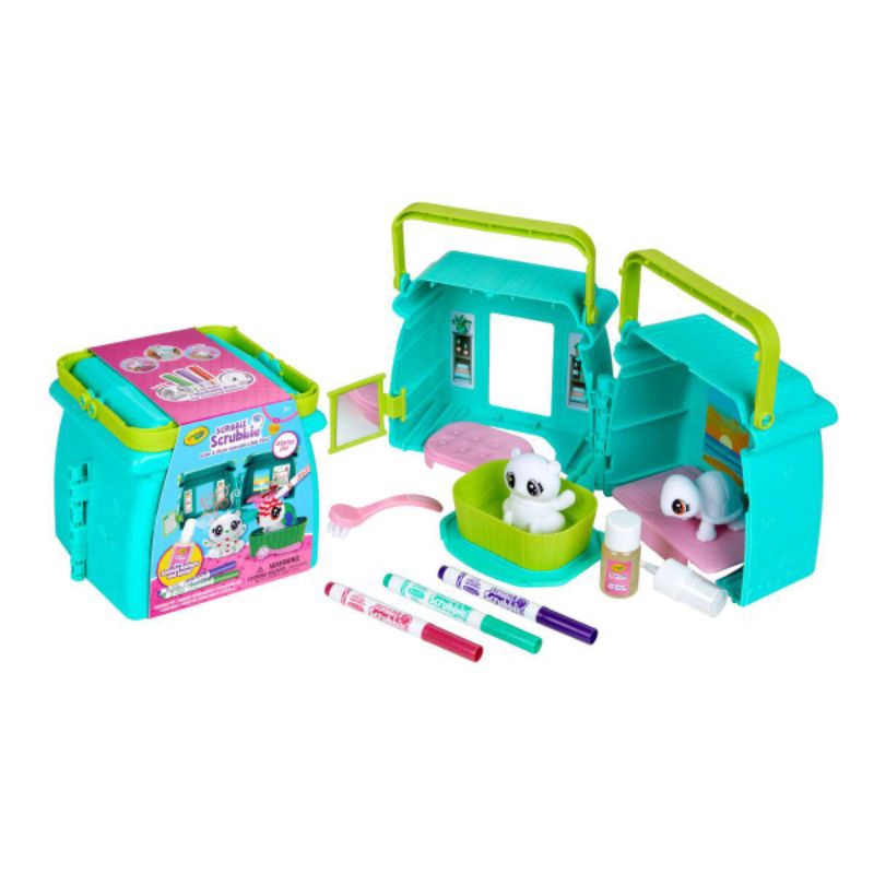 Crayola Scribble Scrubbie Pets Scented Spa Playset