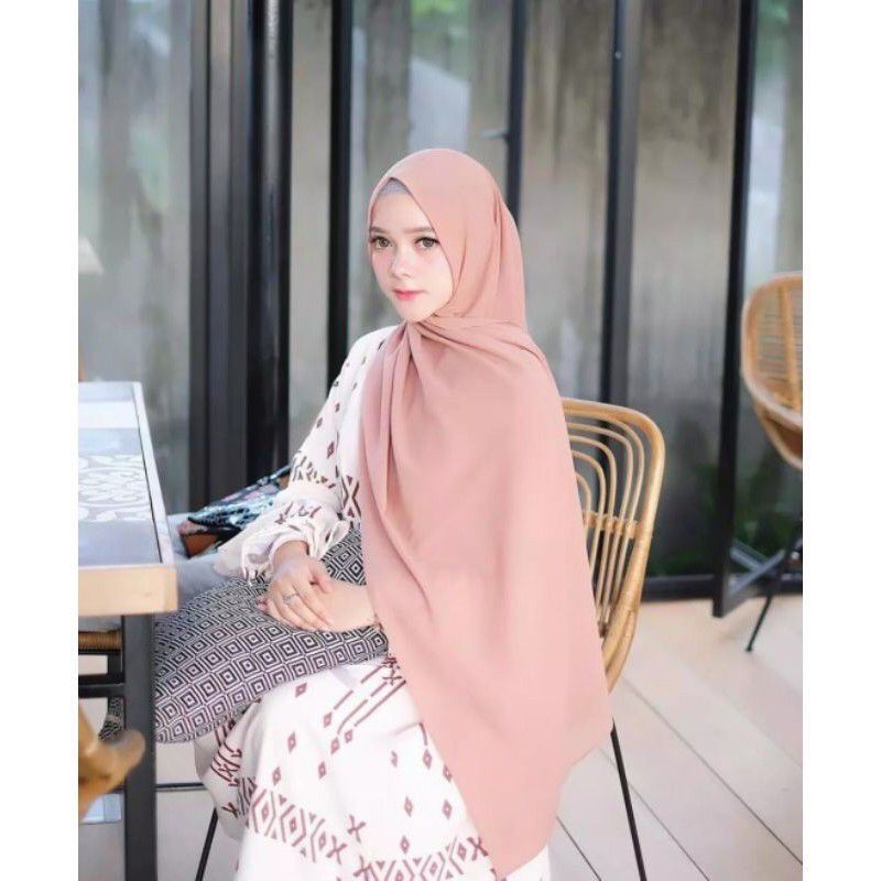 PASHMINA CERUTY BABYDOLL PREMIUM 200X75 JAHIT TEPI