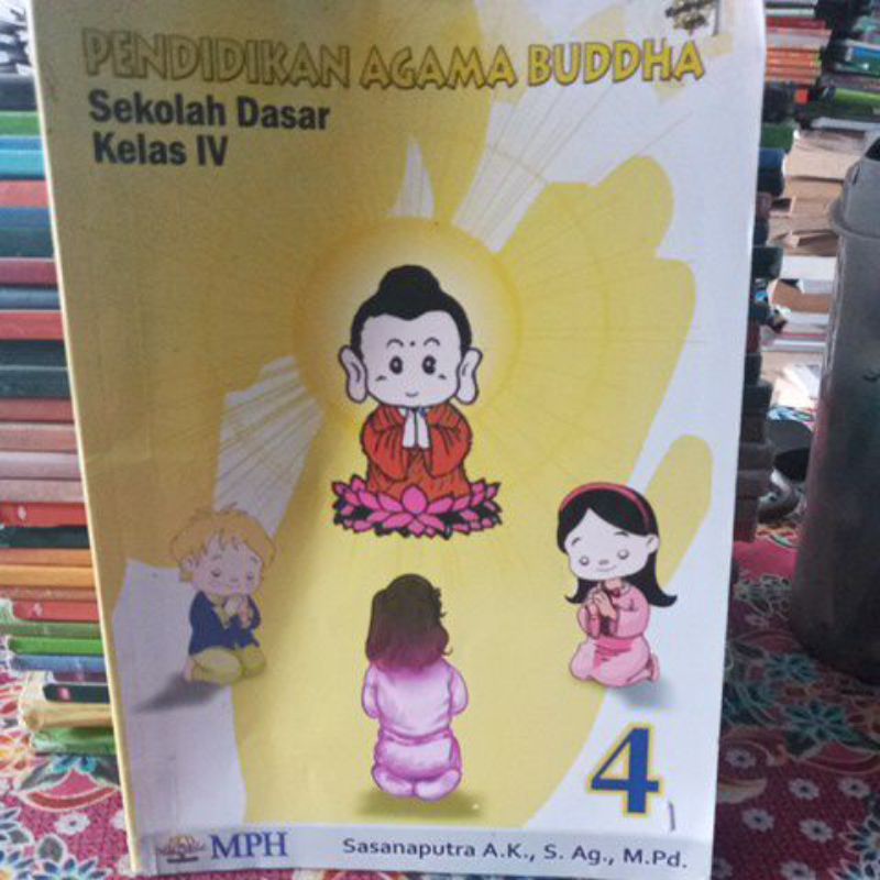 buku SD kelas 4 pendidikan agama Buddha