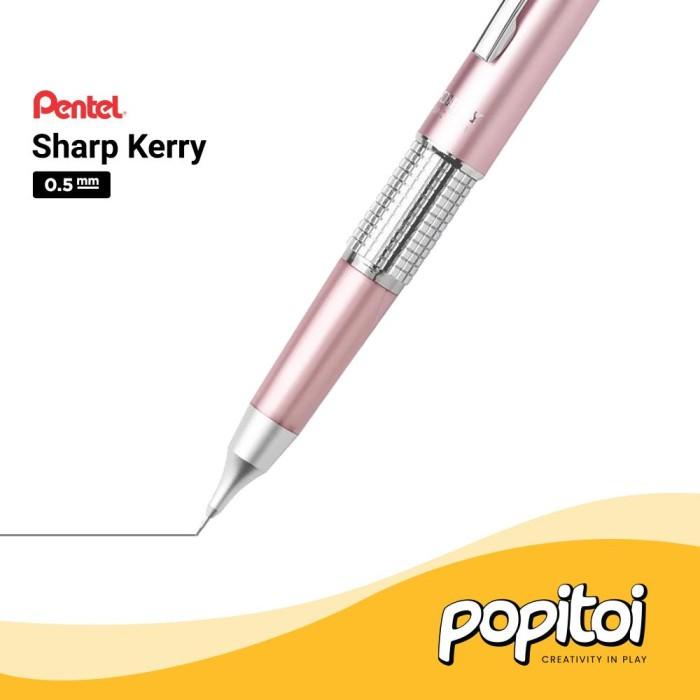 

Pentel Sharp Kerry P1035 Mechanical Pencil 0.5 Mm Pensil Mekanik