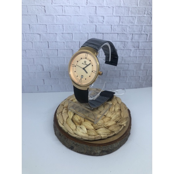 Jam tangan PRIA ALFA RANTAI PASIR ORIGINAL 1000%