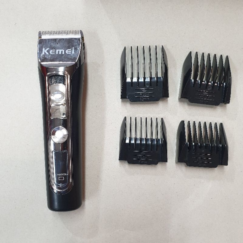 Alat Cukuran Rambut Kemei Bayi Wanita km2555 Hair Clipper Cas