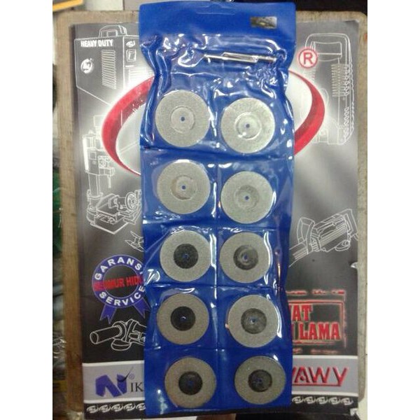 mata potong batu akik 30mm buat pemoles , pengasah . mata potong diamond gerinda