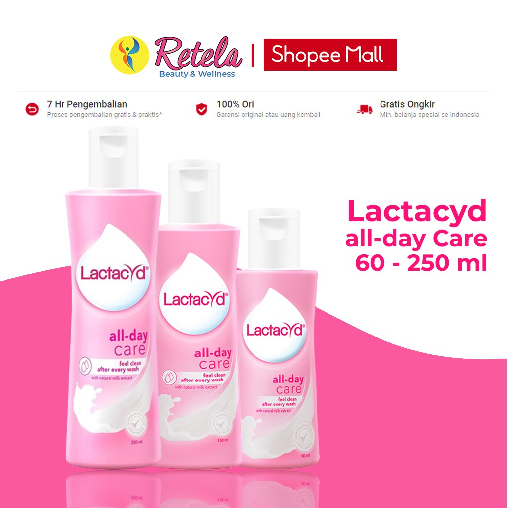 Lactacyd All Day Care Lactacyd Feminine Hygenis Protect Pembersih Kewanitaan Ph Balance Shopee Indonesia