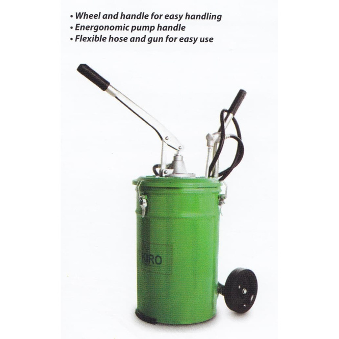 POMPA GEMUK DRUM 20L TEKIRO / HAND GREASE PUMP PISPOT DRUM 20 LITER