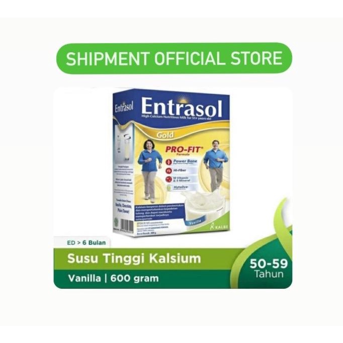 

BISA COD Entrasol Gold 600 Vanilla 2 X 300 G VANILA - PackingEkonomis