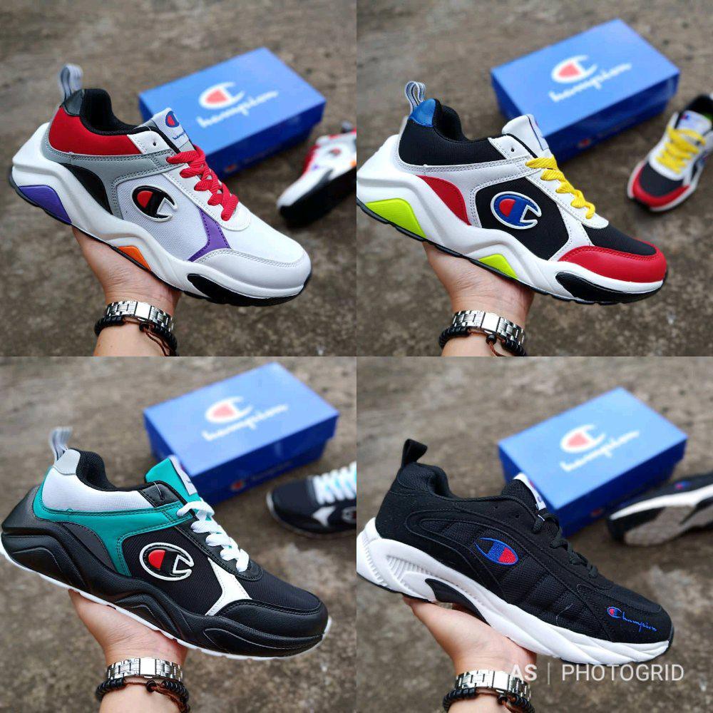 sepatu sneakers champion original pria sepatu olahraga lari champion
