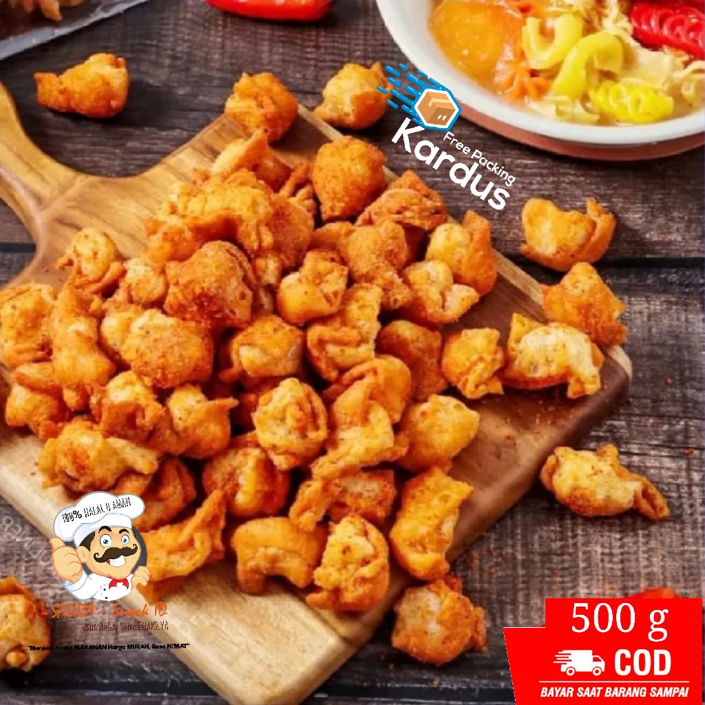 

Siomay Kering Mini BALADO 500g / SOMAY KERING MINI - Salira Snack PREMIUM | snack kiloan makanan ringan jajanan jadul camilan termurah jajanan murah cemilan sehat