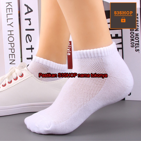 Kaos Kaki Sport Olahraga Tebal Ankle Socks