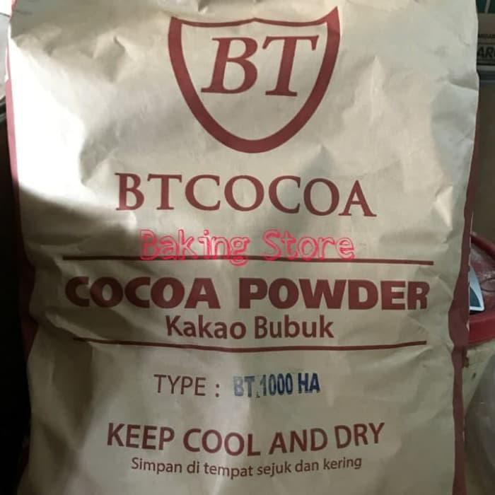 

Bubuk Cokelat Cocoa Powder Dark Chocolate BT Cocoa 1000HA Repack 1kg BERKUALITAS