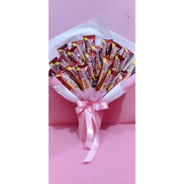 

buket beng-beng, bucket snack, buket coklat, bucket wisuda, hadiah