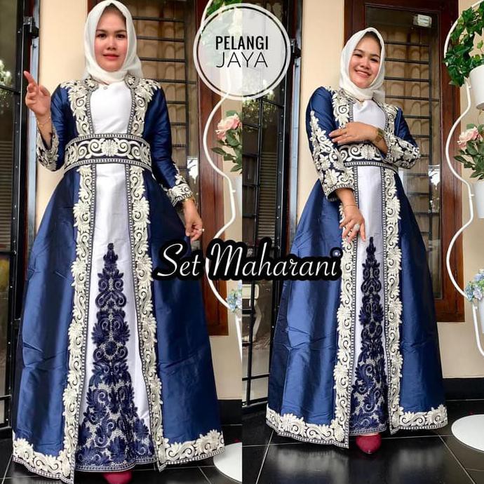 LANGSUNG KIRIM NEW GAMIS ABAYA MAHARANI SERIES ORIGINAL PELANGI JAYA PROMO