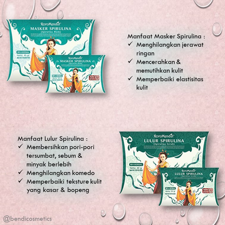 MASKER LULUR  RORO MENDUT SKINCARE BPOM ANTI ACNE ANTI AGING PEMUTIH SELANGKANGAN BOKONG KETIAK