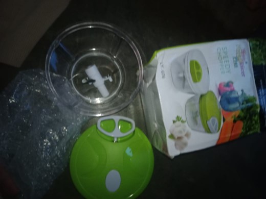 Grinder Mixer Serbaguna Genius Nicer Dicer Plus 3 Mata Pisau / Blender Cincang Daging, Bumbu, Bawang