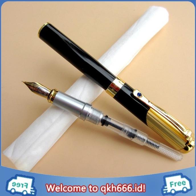 

(BISA COD) Bestseller Professional Writing Hero 91 Fountain Pen Fine Nib Smooth OBRAL Kode 621
