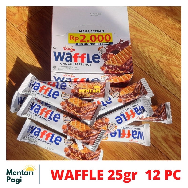 

waffle 25 g rasa choco hazelnut + buble