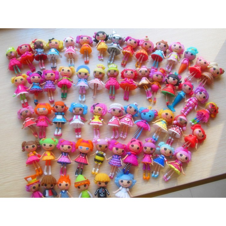 2016 new 8cm 2inch 4pcs/1lot original MGA mini Lalaloopsy Doll gift for child child toys New