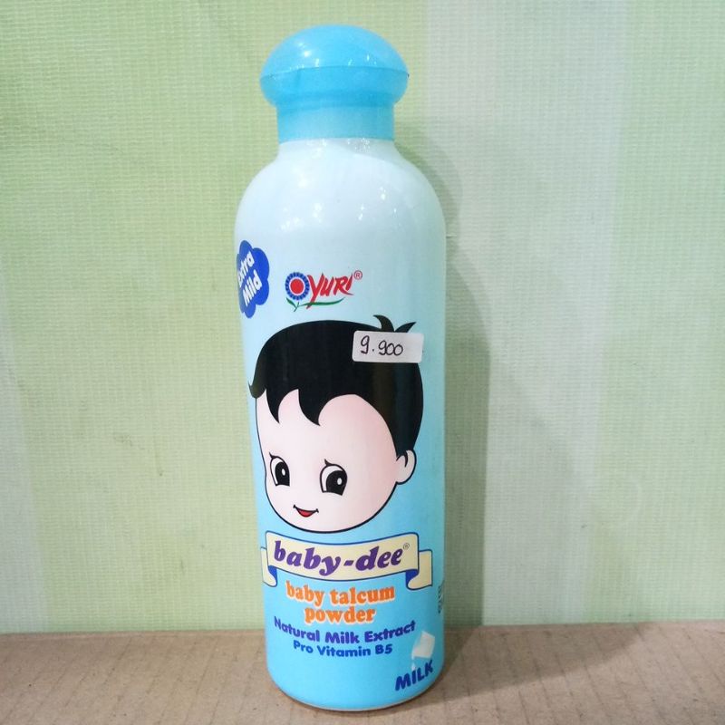 YURI  BABY-DEE BABY TALCUM POWDER HONEY, MILK 100GR, 200GR