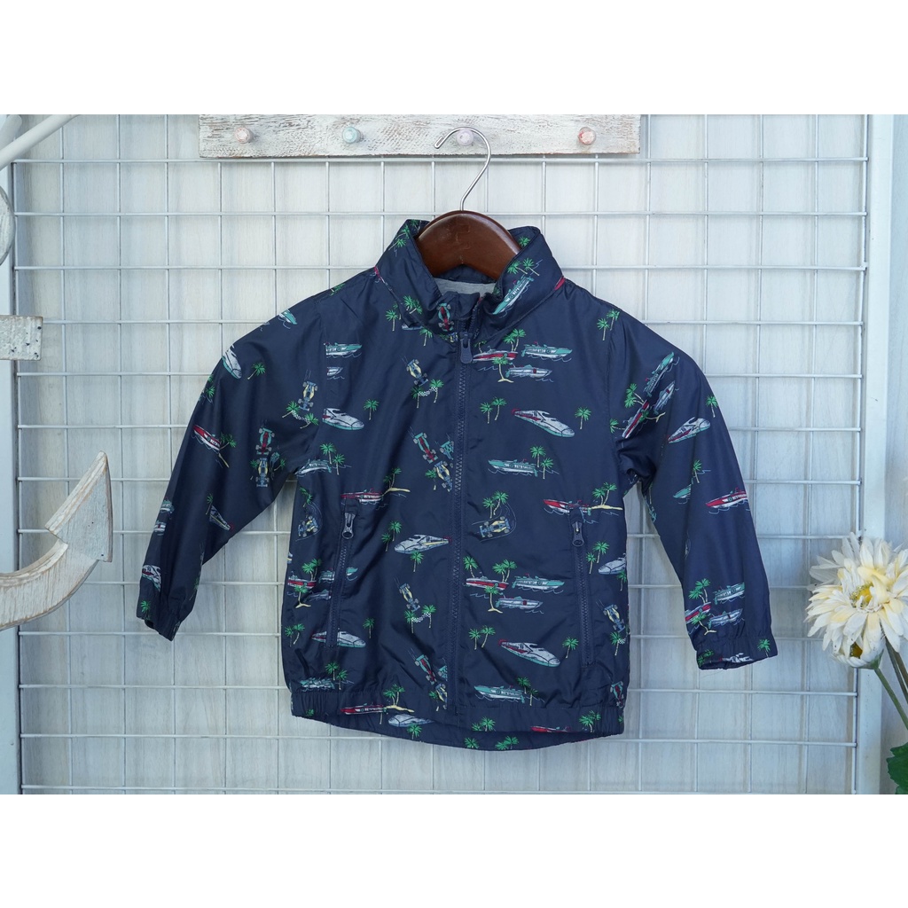 Jaket parasut anak second BABY GAP PARACHUTE JACKET