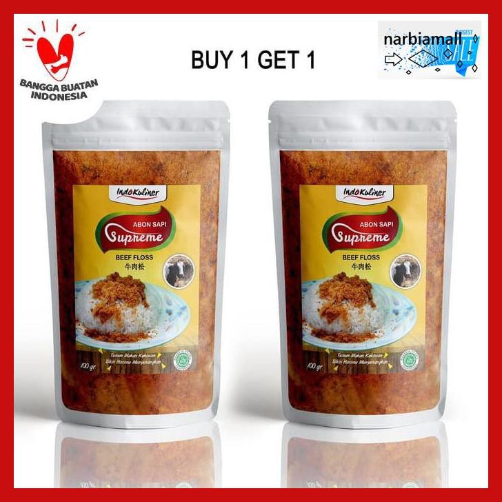 

U8Tyuj7- Buy 1 Get 1 Abon Sapi Supreme Asli - 50 Gram E4Wr46-