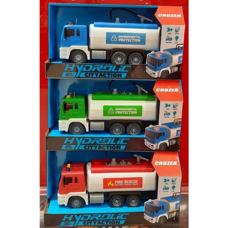 Cruzer Hydrolic City Action Tank Truck Original