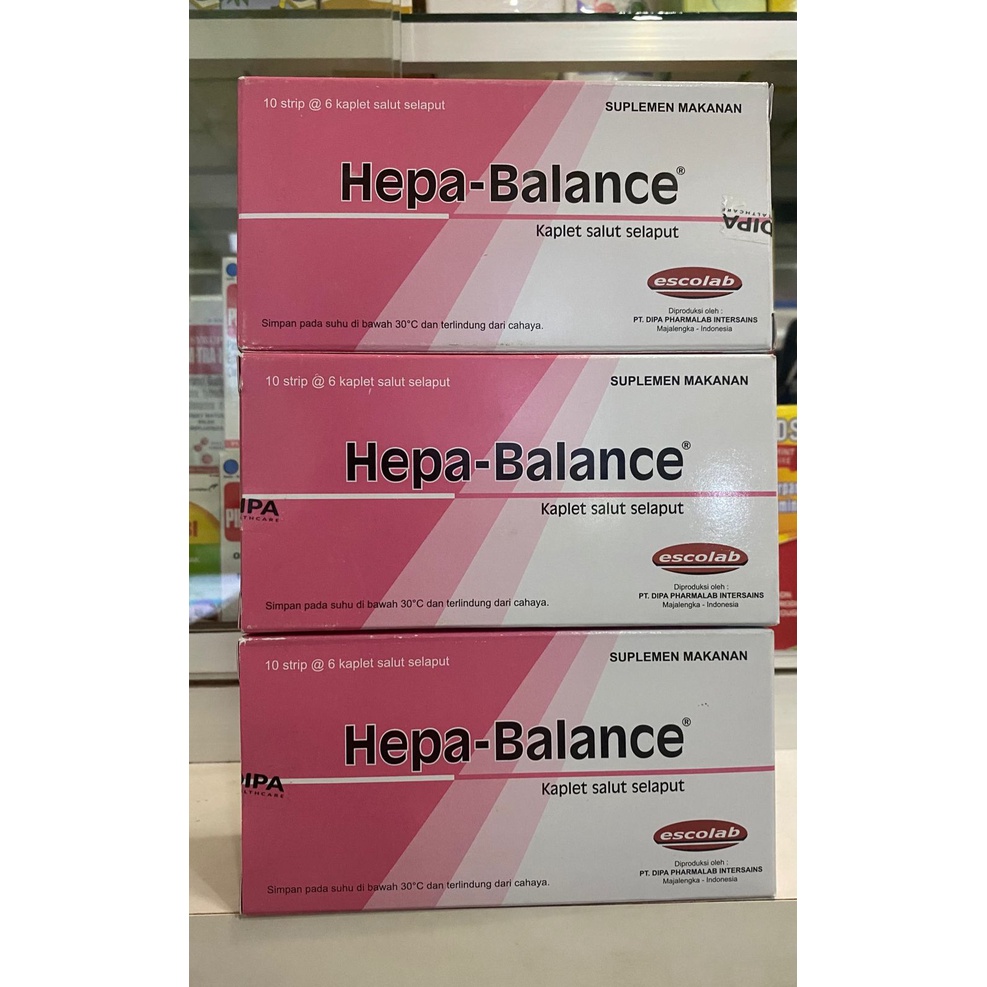 Hepa-Balance Perstrip isi 6 Tablet / Hepabalance / Hepa Balance