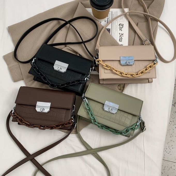 (2Pc Bisa 1Kg)GTBI998875205 New arrival  !!! Tas Selempang  Tas Wanita Import Premium Ready