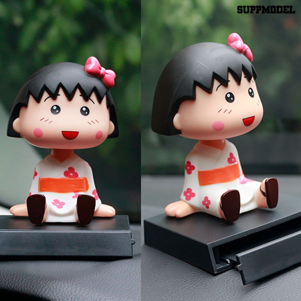 Mainan Boneka Crayon Shin-chan Kepala Goyang Untuk Dekorasi Interior Mobil