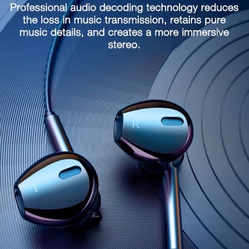 headset original copotan r15Pro black only oppo super bass audio
