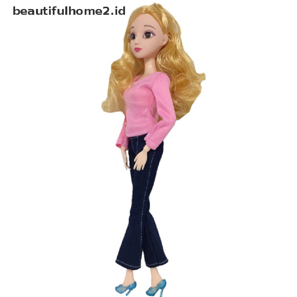 (Beautifulhome2.Id) Dress Pesta Mini Casual Handmade Untuk Boneka Barbie