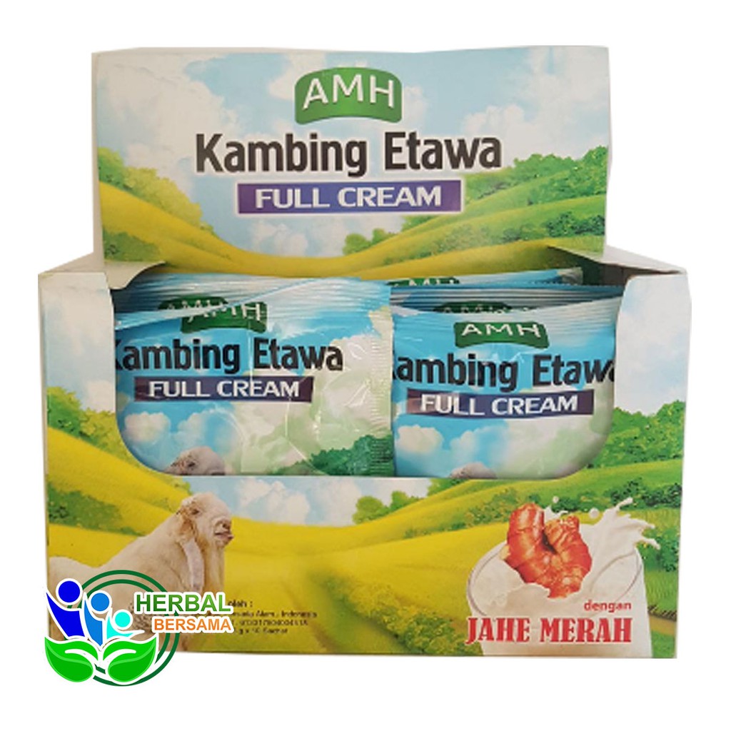 

Susu Kambing Etawa AMH Original Plus Jahe Merah | 250 gr