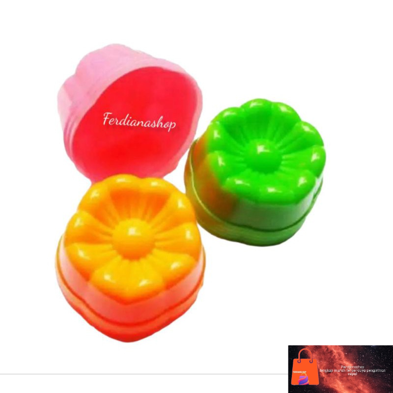 12 PCS CETAKAN KUE PUTU AYU BUNGA SAKURA