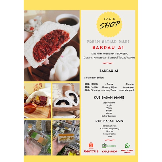 

Bakpau A1 - Bakpau A Satu - Bakpao A Satu - Bakpao A 1