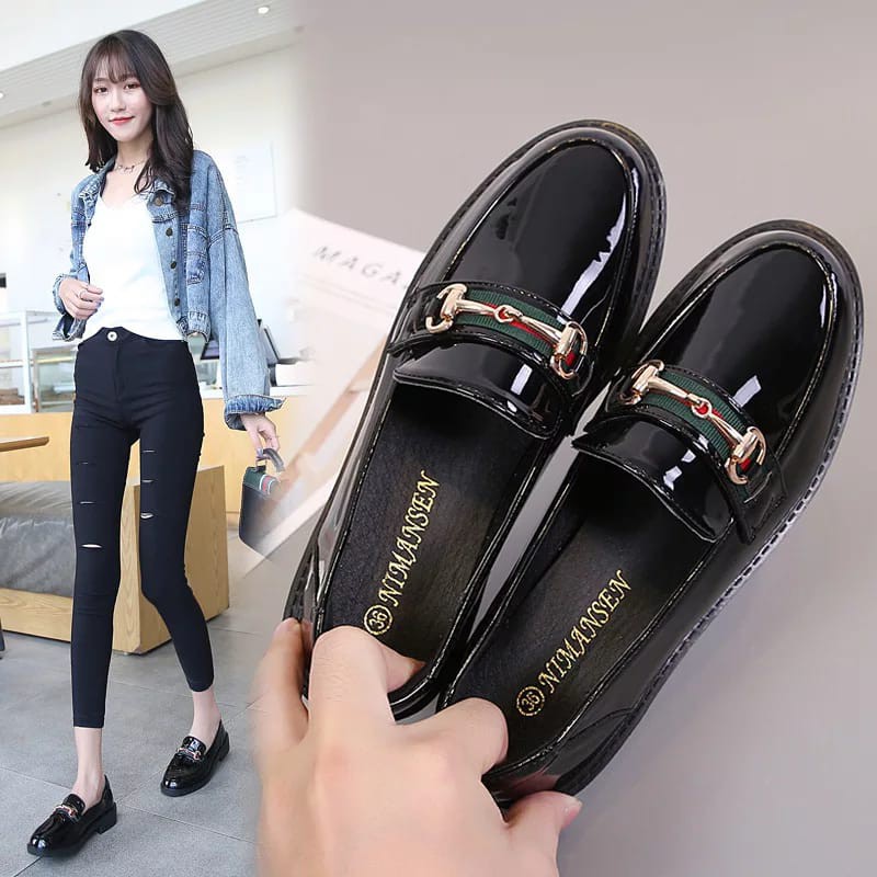 SEPATU EURO LOAFERS / SEPATU WANITA TERBARU BEST SELLER RS 271