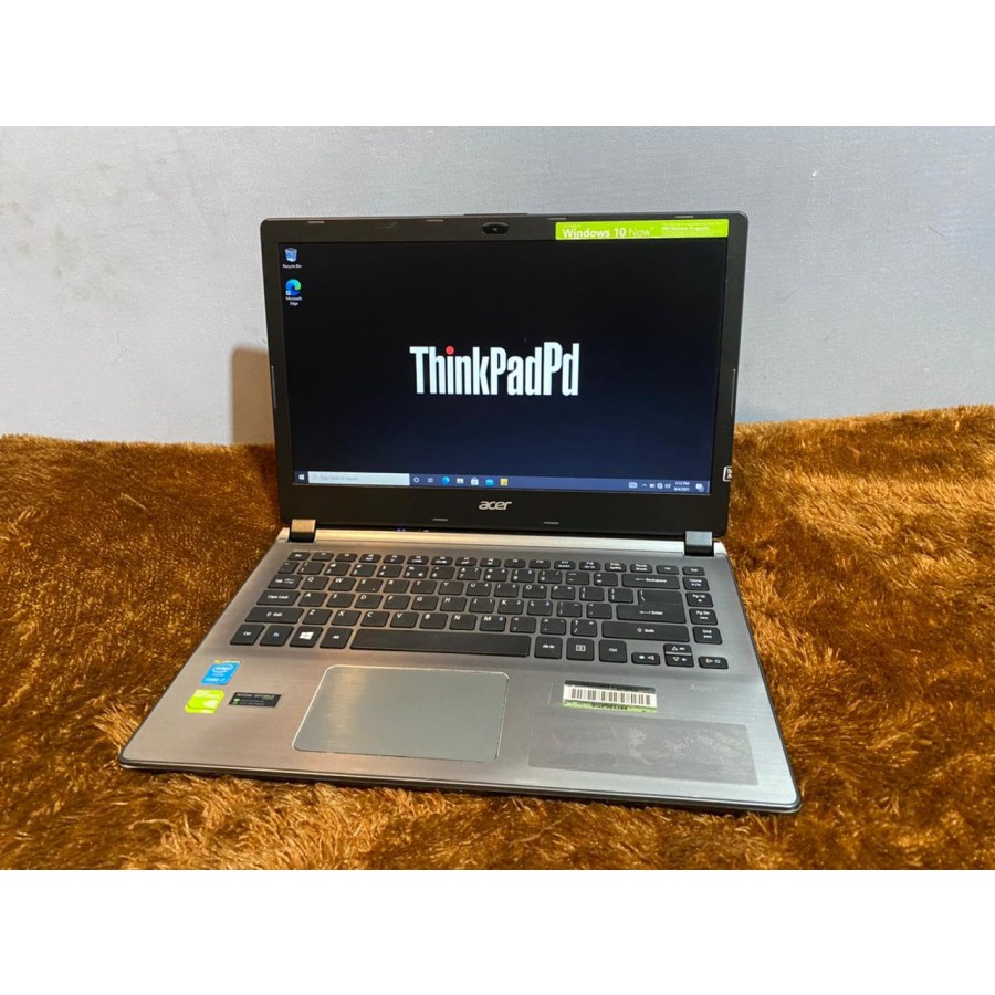 Laptop Gaming Desain Slim Acer V5 ZQY Core i7 Nvidia GT750M 4gb