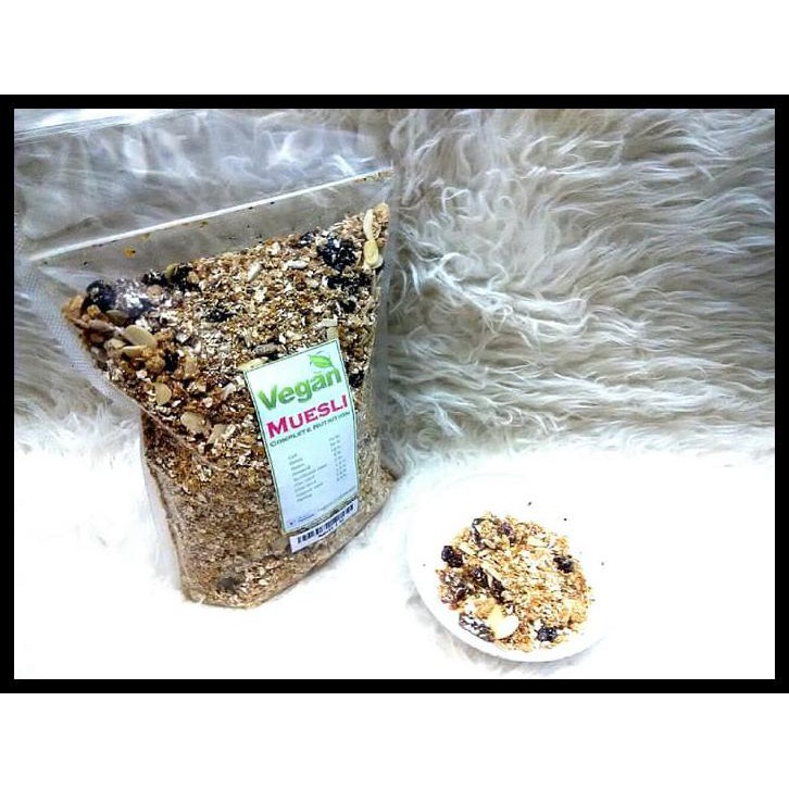 

HOT SALE Vegan MUESLI complete nutrition 1 kg terjamin
