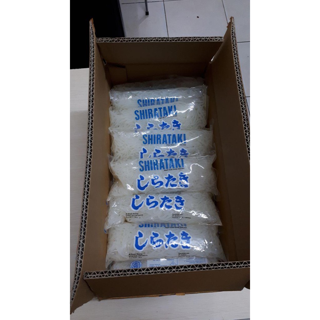 

Khusus Gojek 1 Dus Mie Shirataki Basah / Wet Sirataki Noodle / Keto