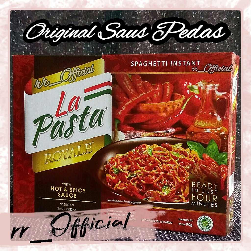 

Spaghetti Instan Extra Bumbu Pedas Lezat Nikmat Mi Pasta Instan Spageti La Pasta